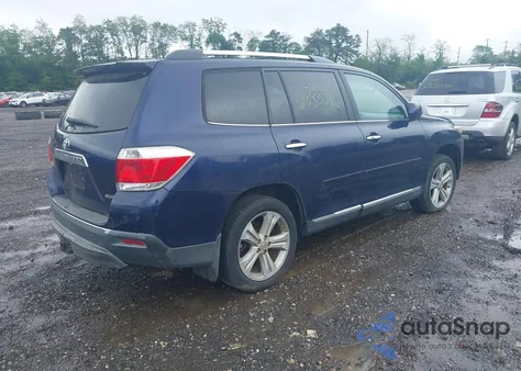 2012 Toyota Highlander Limited V6 from USA, damaged, VIN 5TDDK3EH9CS157524